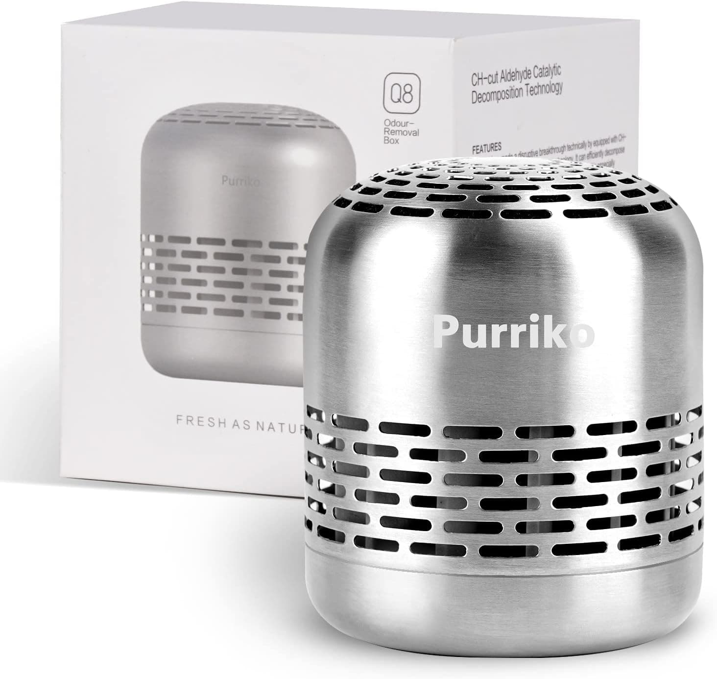 Purriko Refrigerator Deodorizer, Reusable